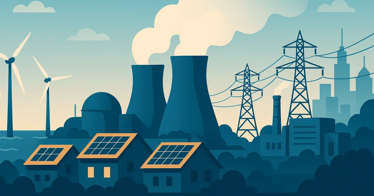 Energieproducenten in België — energiemix, top-producenten en kerncentrales
