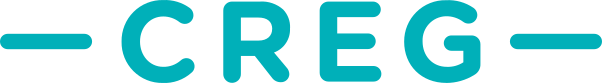 Logo van de CREG, Belgische regulator voor elektriciteit en gas